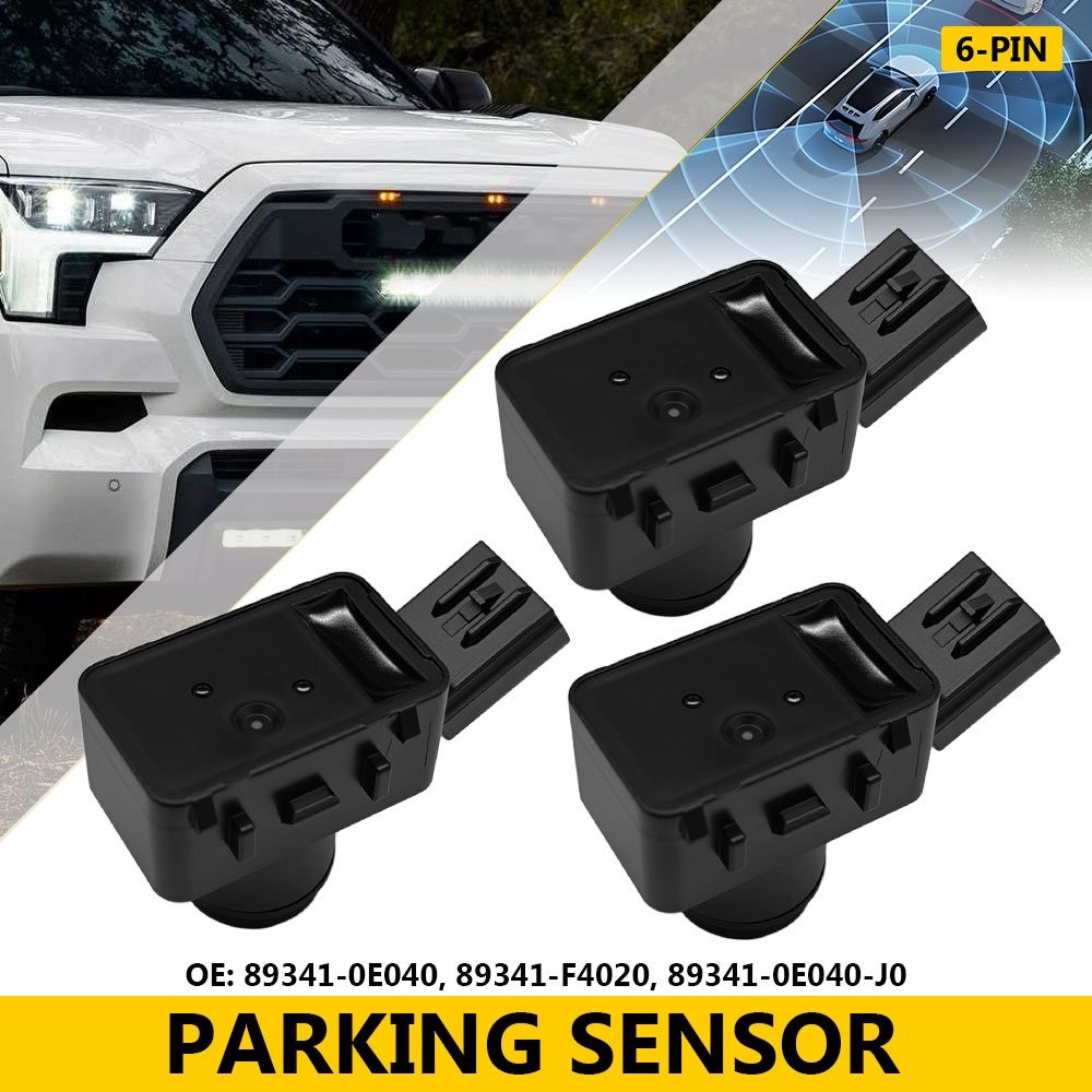 3x Bumper Parking Sensor Fit 2023 2024 2025 Toyota Sequoia bZ3x 89341-K0060-B9