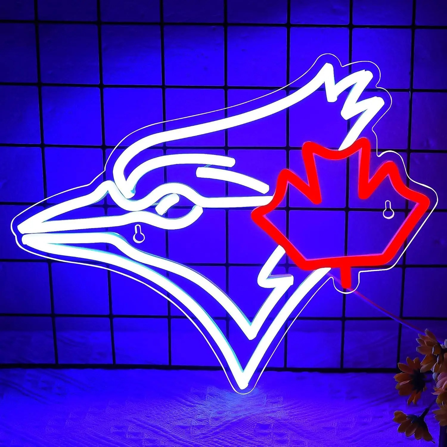 Blue Jays LED Neon Light Wall Sign