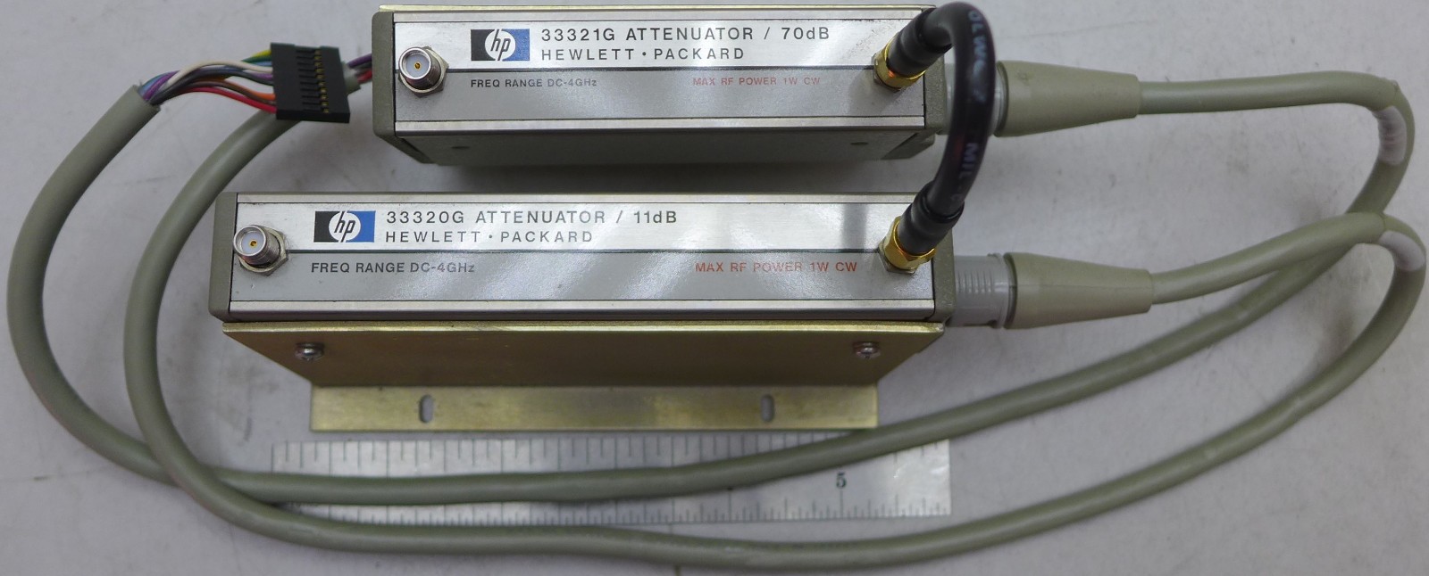 Attenuator Set Agilent/HP 33320G(8494G) and 33321G(8495G) w/Viking Cables #8