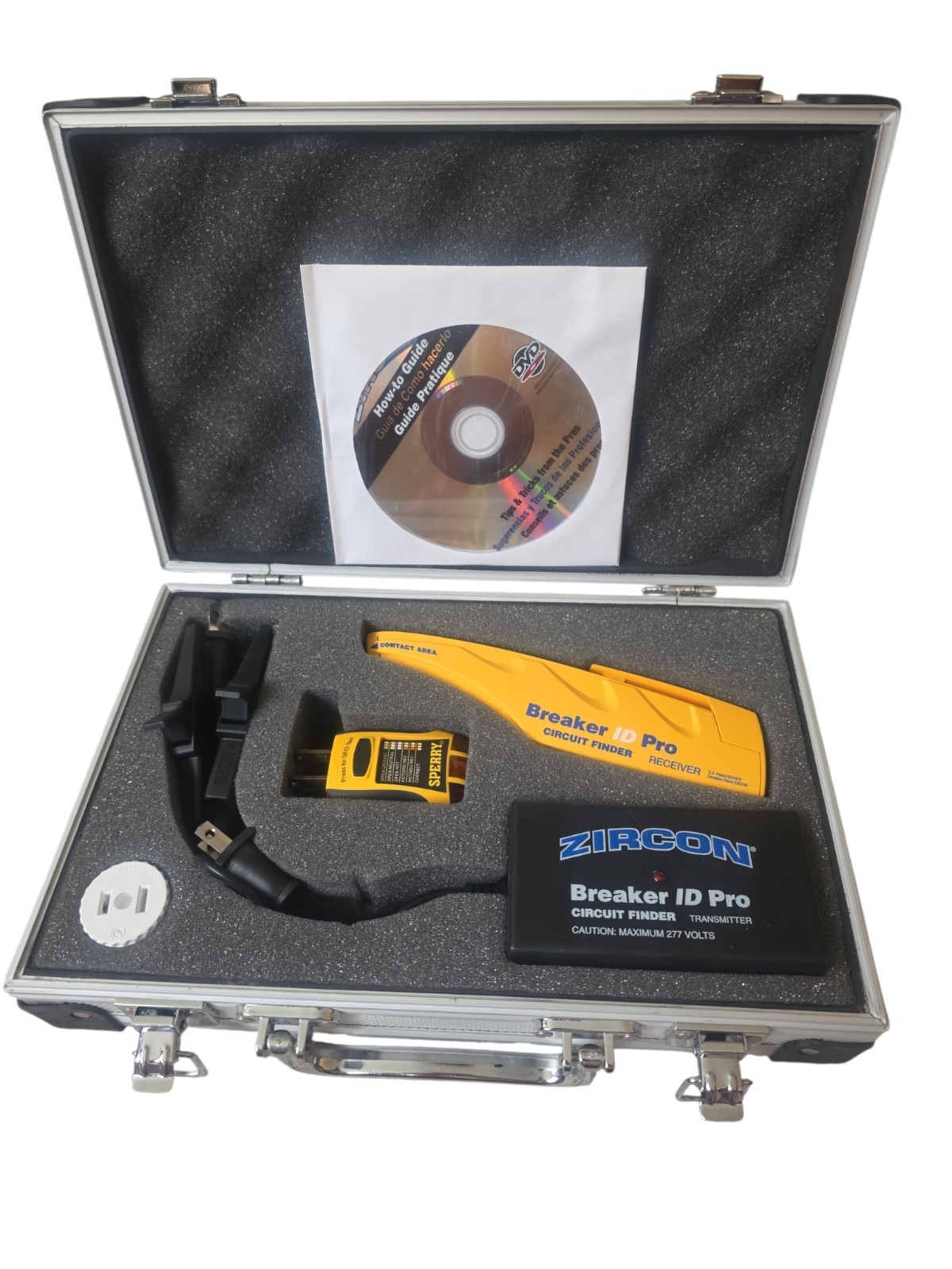 Zircon Breaker Pro ID 300 Circuit Finder in Case ~Works~