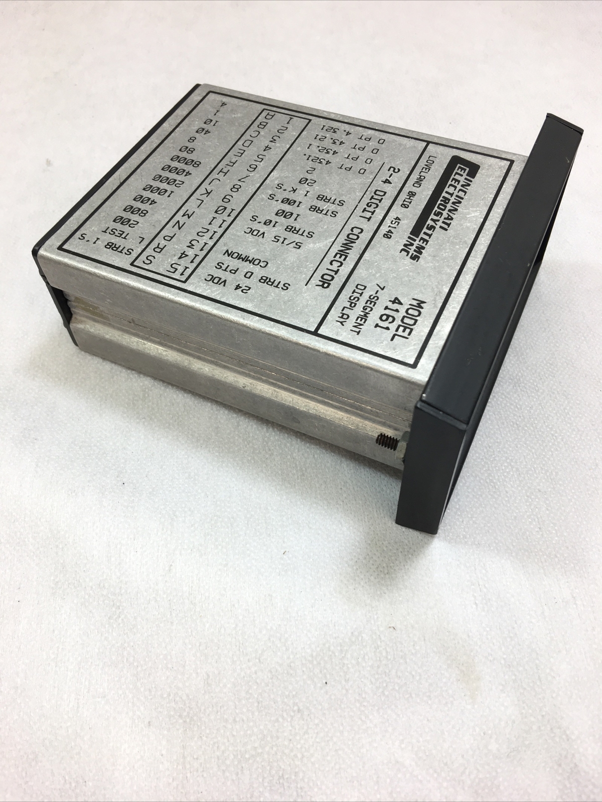 Cincinnati Electrosystems Model 4161 Digitswitch Assembly
