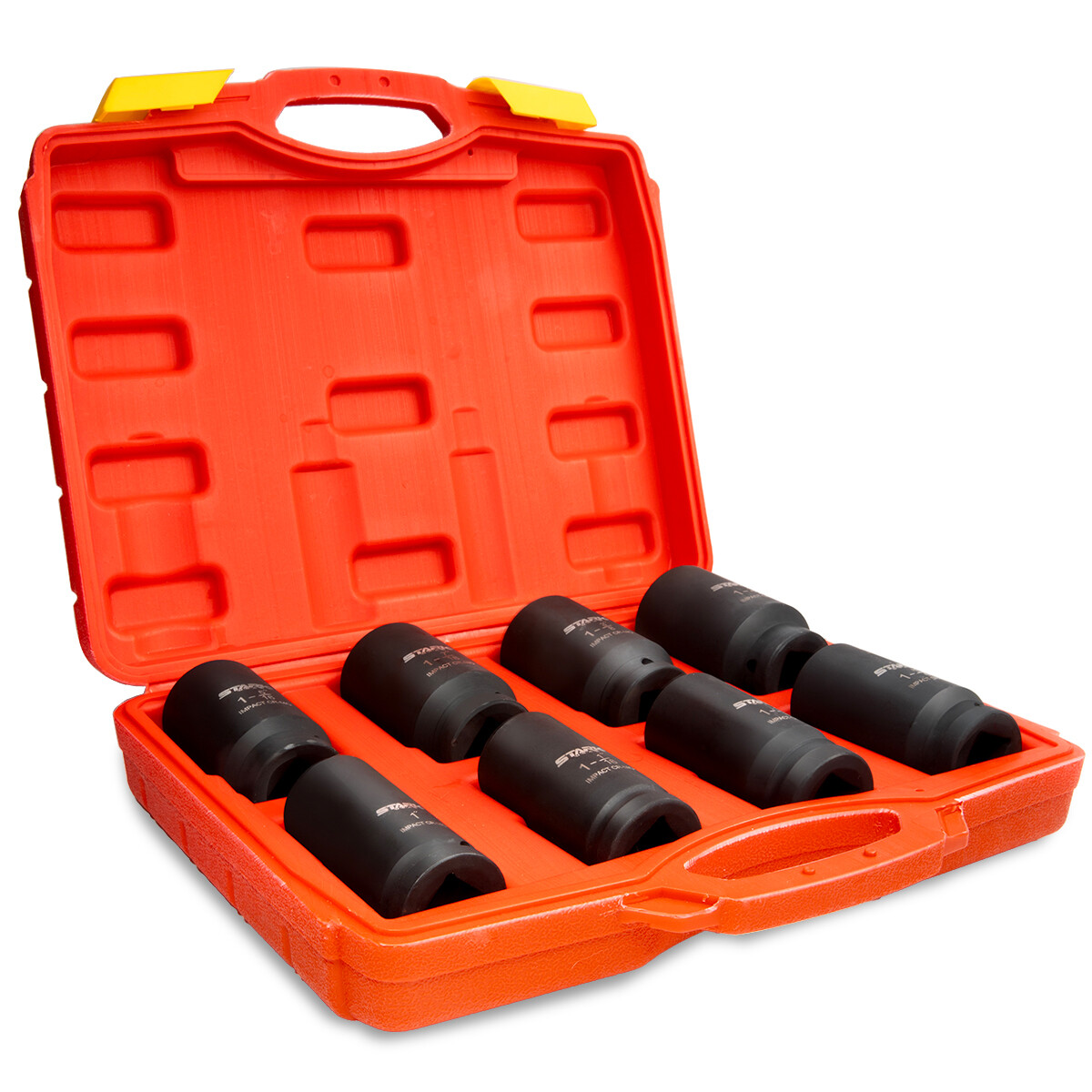 9-Pieces 3/4" DR. Drive SAE Deep Impact Socket Size 1" to 1-1/2 Mechanic Wrench