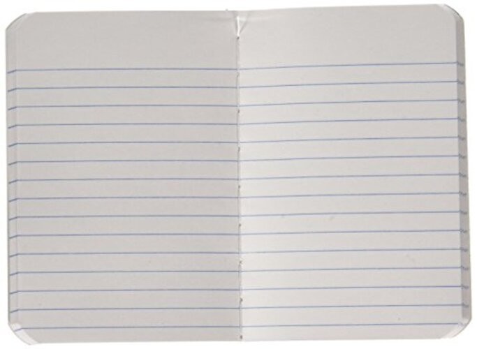 Note Pad, 3 Pack in 3 different color Red, Green & Blue