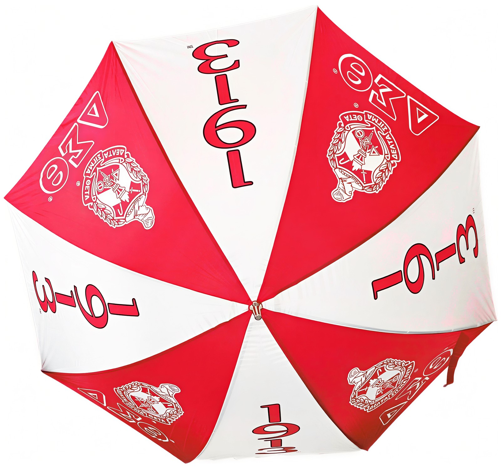 Delta Sigma Theta Jumbo Umbrella [Red/White - 60"]