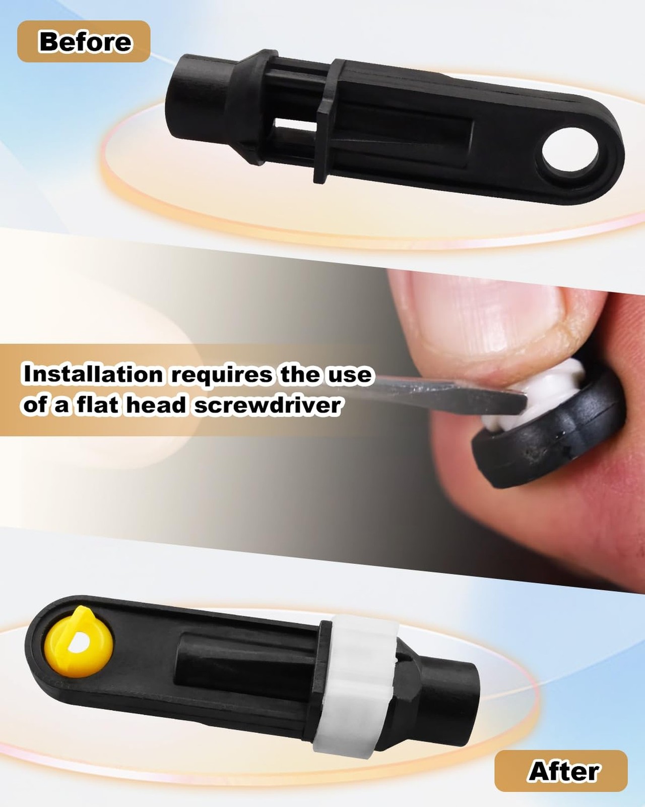 8 Pack Shifter Cable Bushing Transmission Shifter Linkage Cable Bushing Repai...