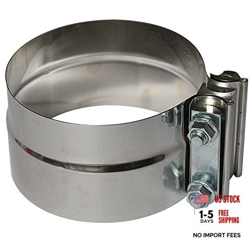3.5 inch Exhaust Clamps Stainless Steel for 3.5" Exhaust Pipe 3.5" - 1 Piece