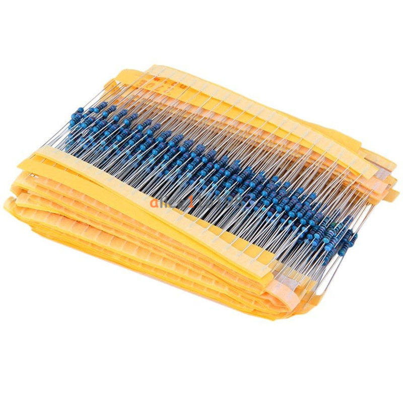 1/4w Resistance 1% Metal Film Resistor Bag 30 kinds Each 20 Total 600pcs TOP