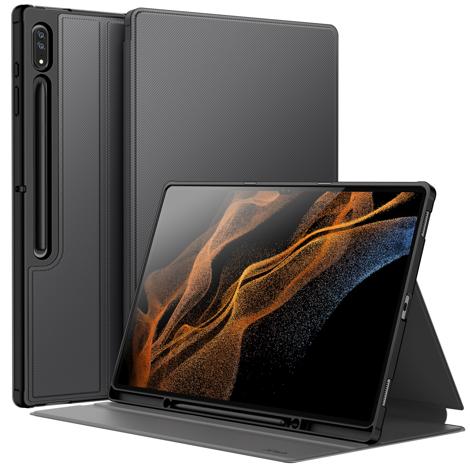 JETech Case for Samsung Galaxy Tab S8 Ultra 14.6-Inch 2022, Multi-Angle Viewing