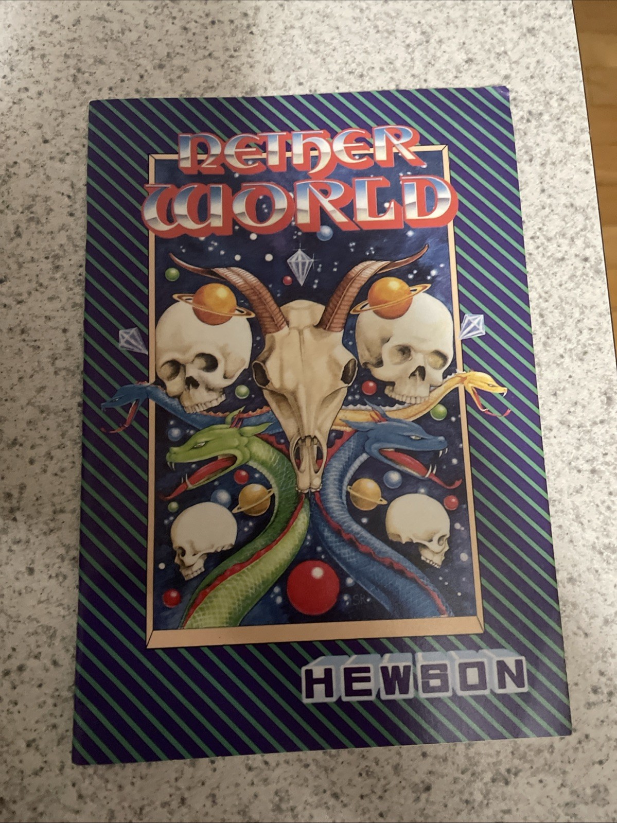 Netherworld by Hewson for Atari ST/520/1040/MEGA Manual Only