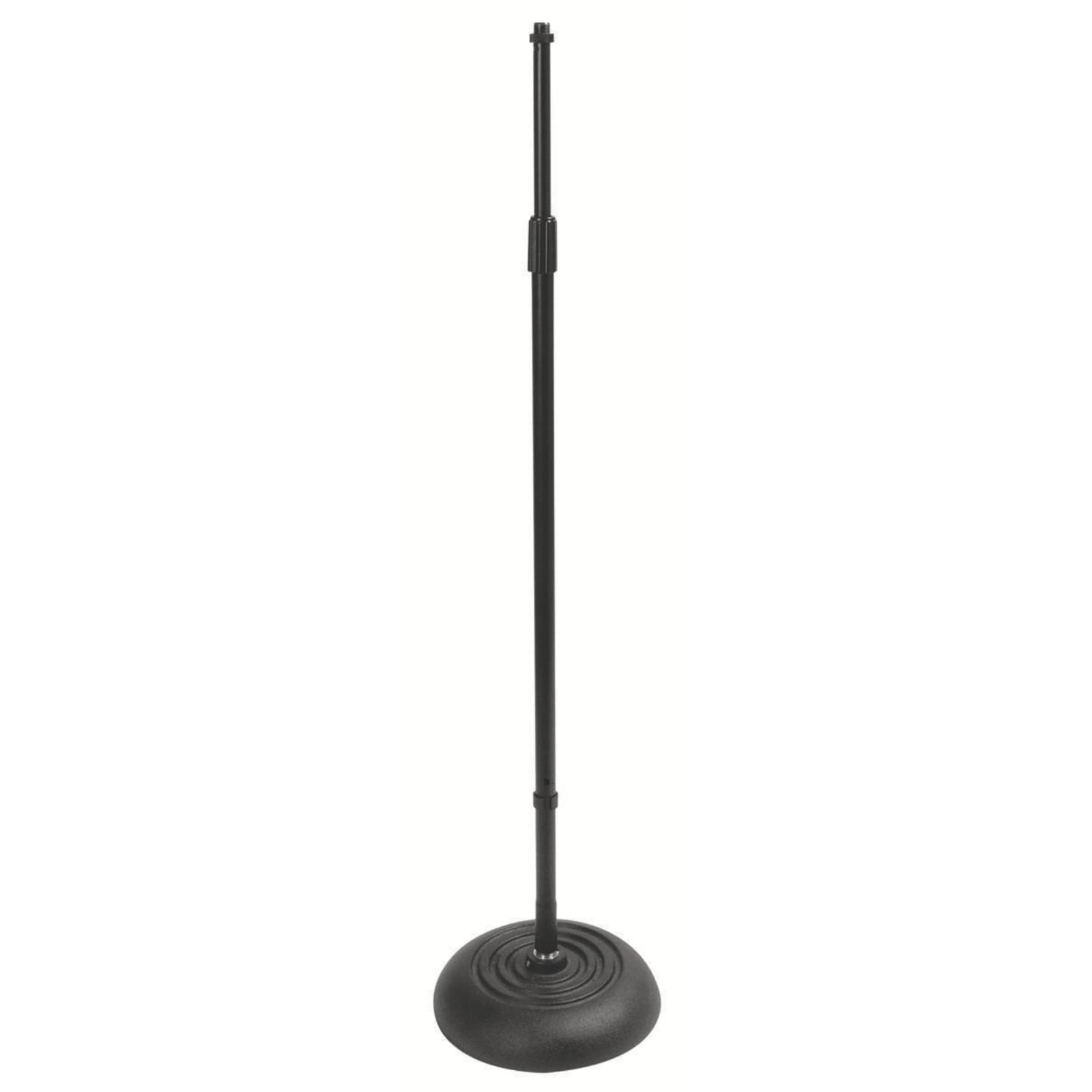 Quarter-Turn Round Base Mic Stand - On-Stage