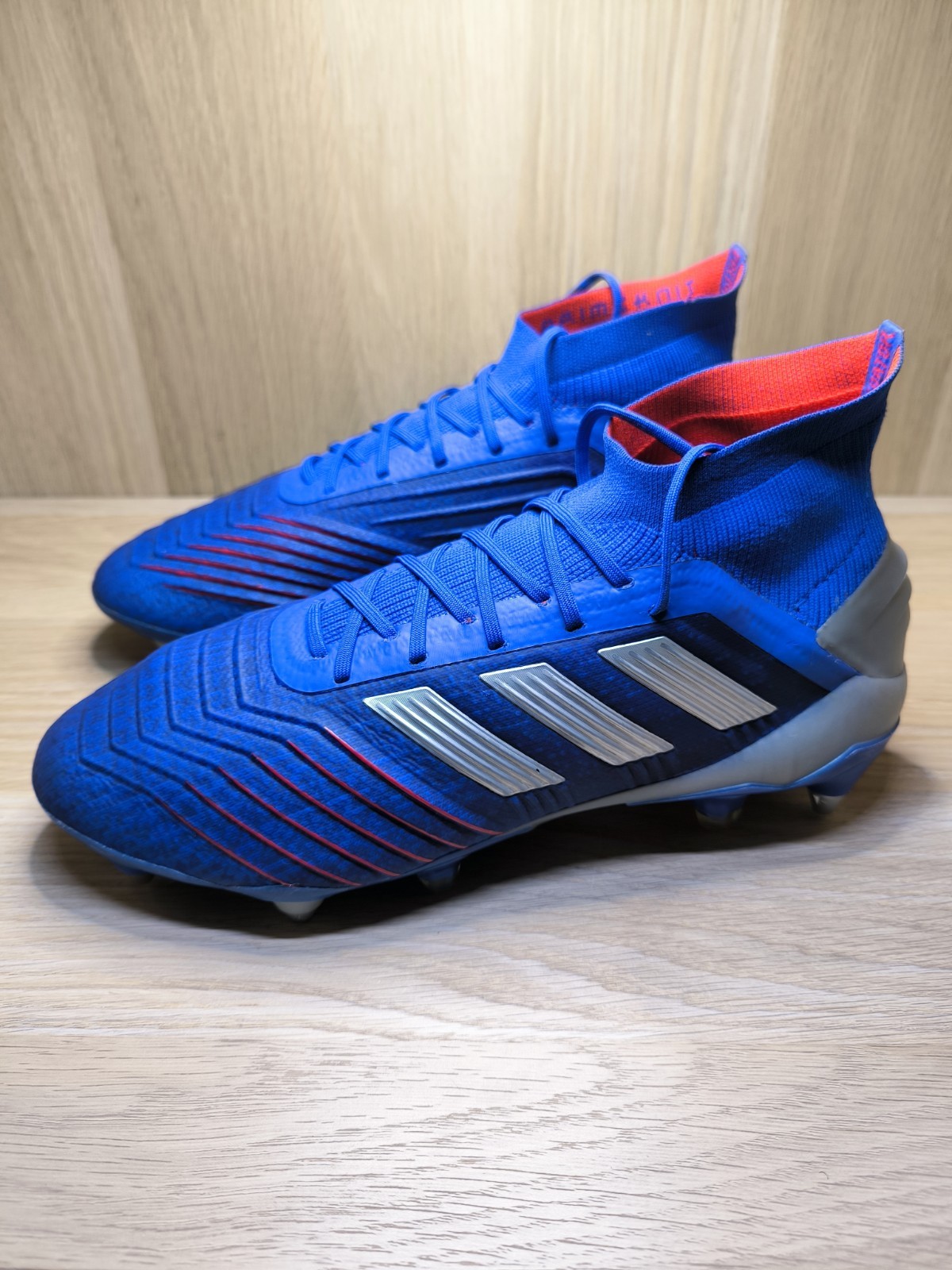 Adidas Predator 19.1 PURE CONTROL US 8 UK 7.5 SOCCER CLEATS FOOTBALL BOOTS RARE
