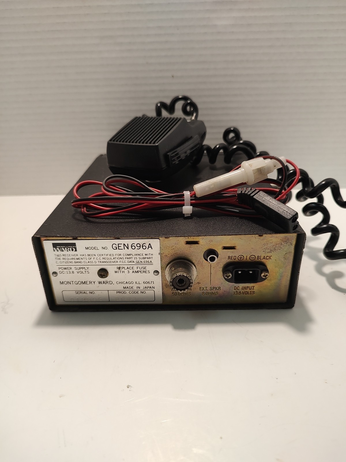 🔥 Montgomery Ward 40 Channel CB Model 696 Untested