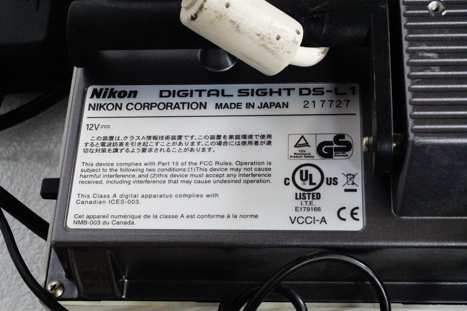 Nikon Digital Sight DS-L1 W Digital Sight DS-2Mv Camera Tested w Eclipse TS100