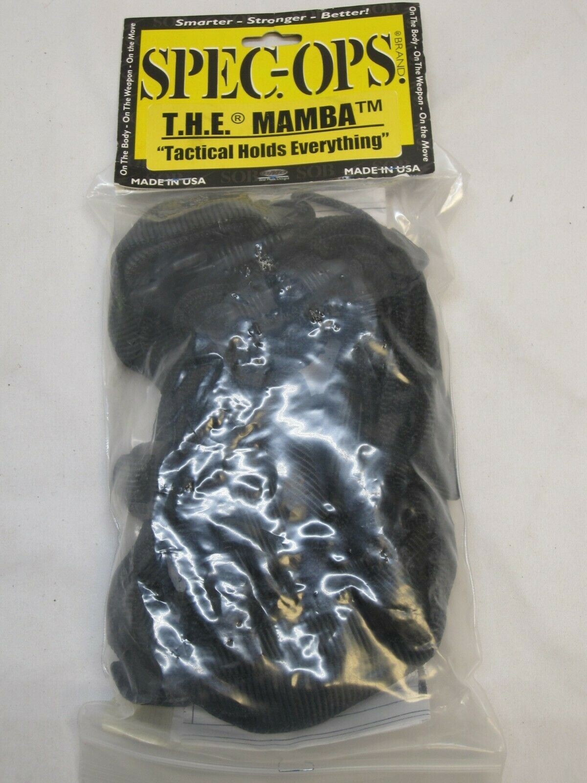 Spec-Ops Universal Mamba 3-Point Combat Flighting Sling Black New Old Stock