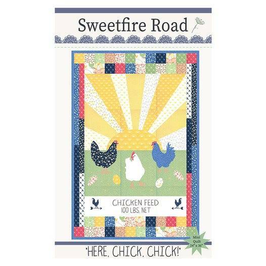 Moda HERE, CHICK, CHICK! Quilt Pattern SFR 0001 - 24" x 36" - Sweetfire Road