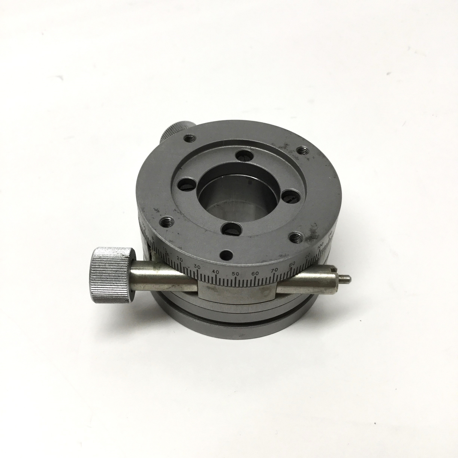 Newport TR46 Precision Rotary Positioner Stage, 360° Coarse, ±2° Fine, Ø46mm