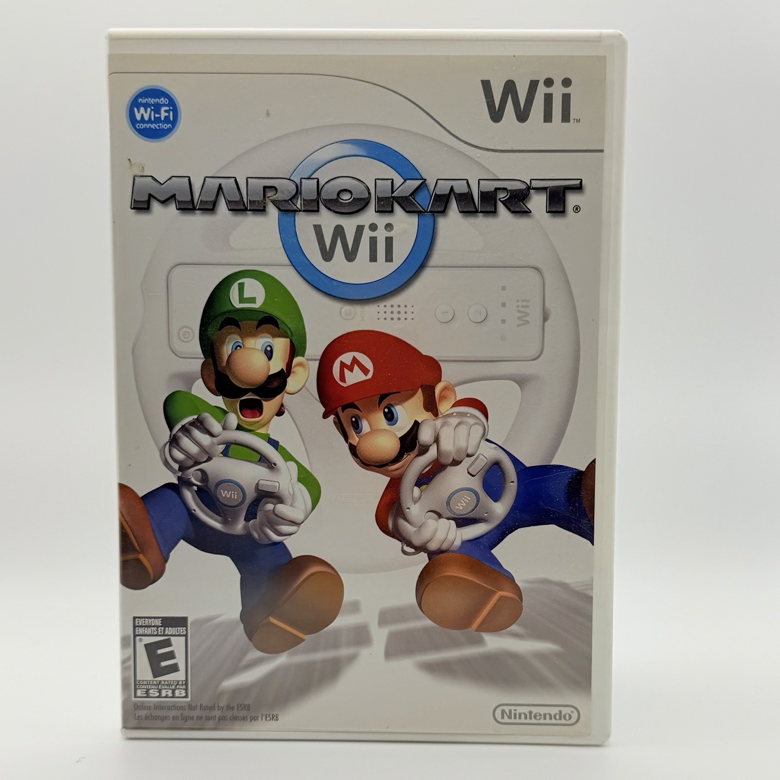 Wii Mario Kart Nintendo Wii 2008 Empty Replacement Case And Manual Only
