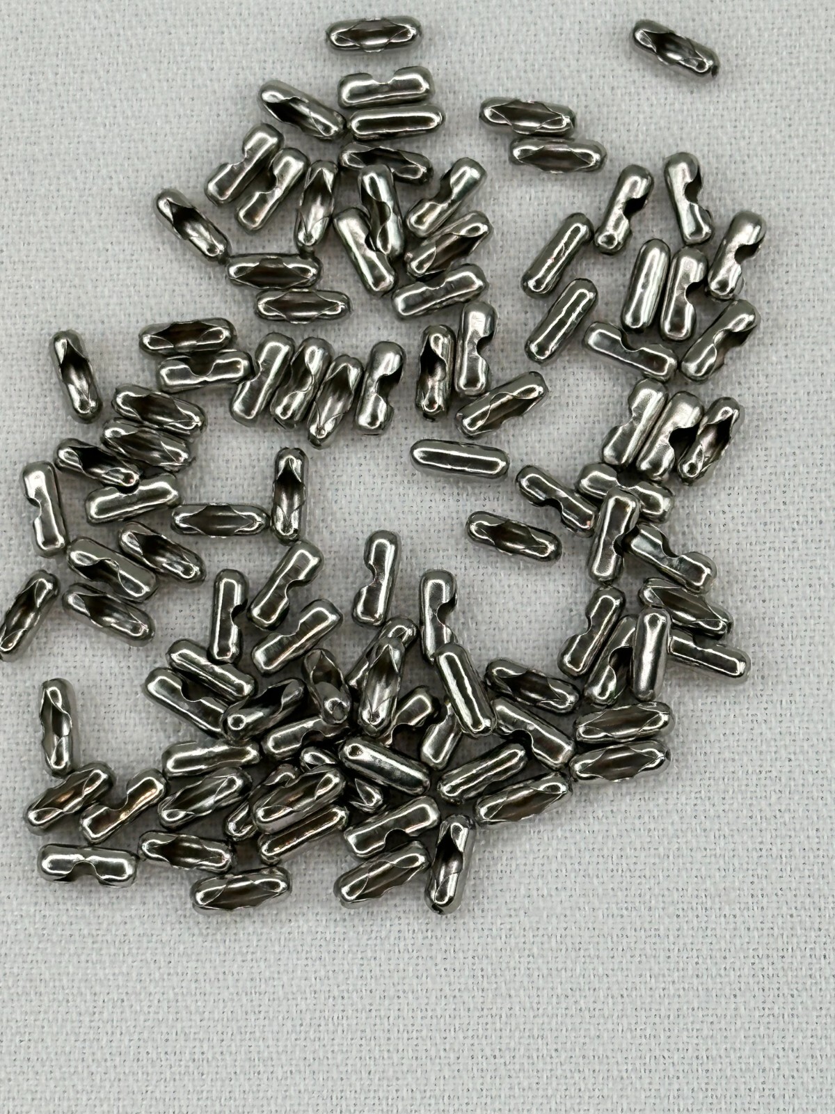 10 USA Made And Shipped #6 Stainless Steel Ball Chain Connectors