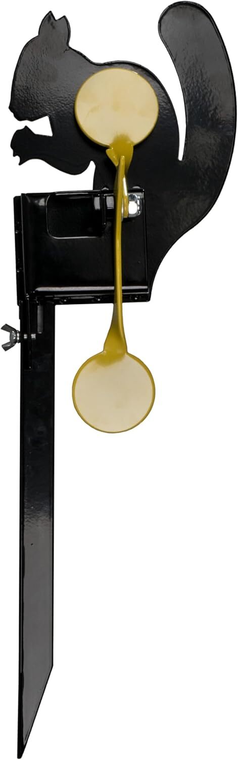 Crosman CSRT Metal Squirrel Reset Target, BLACK