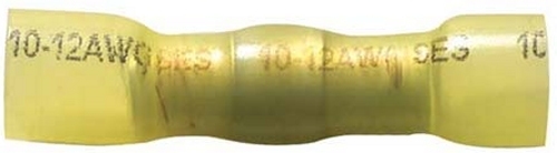 10 Yellow MultiLink Crimp Solder & Seal 10-12 Gauge Heat Shrink Butt Connectors