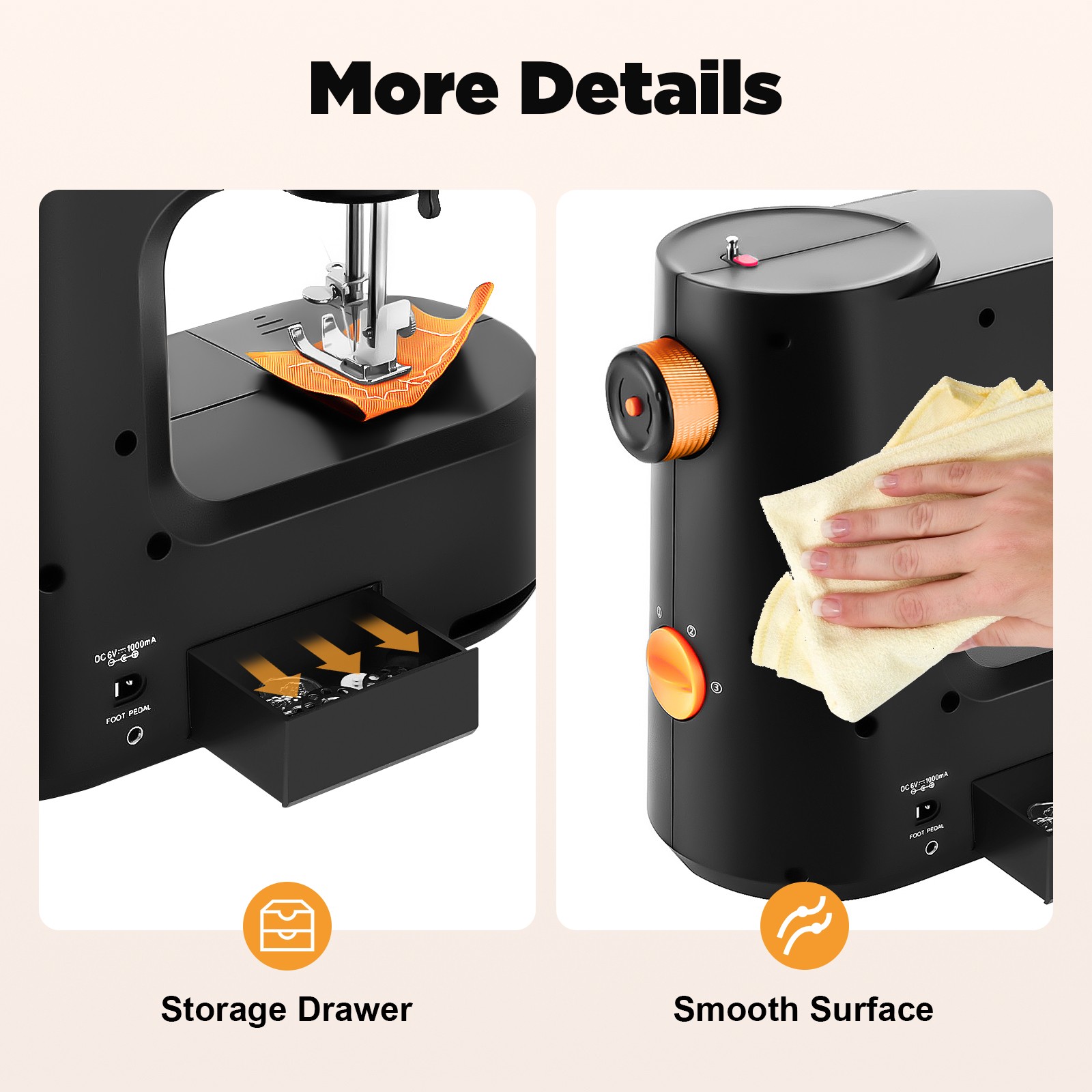 Sewing Machine, Free-Arm, Super Utility Stitch Sewing Machine