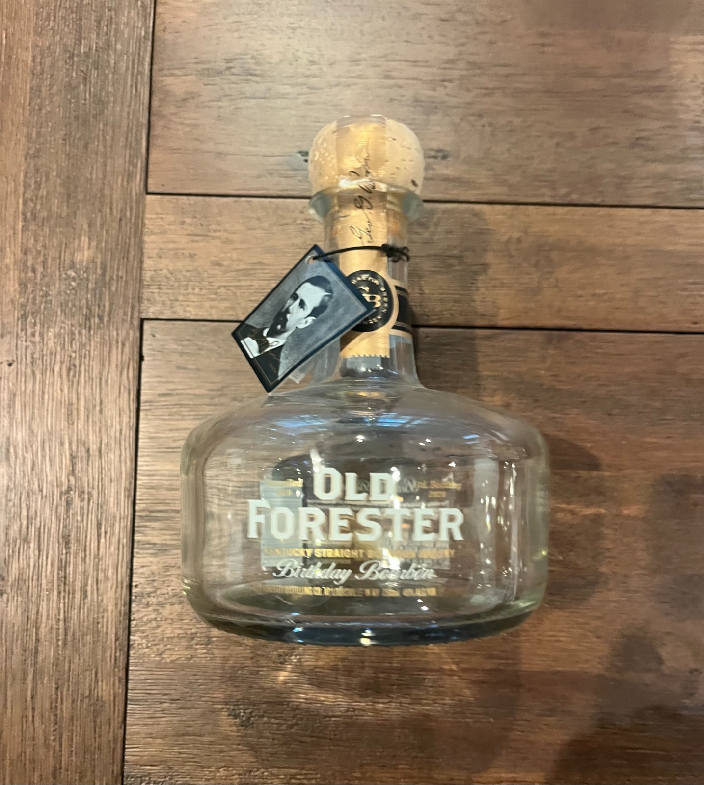 2020 Old Forester Birthday Bourbon Unrinsed Bottle