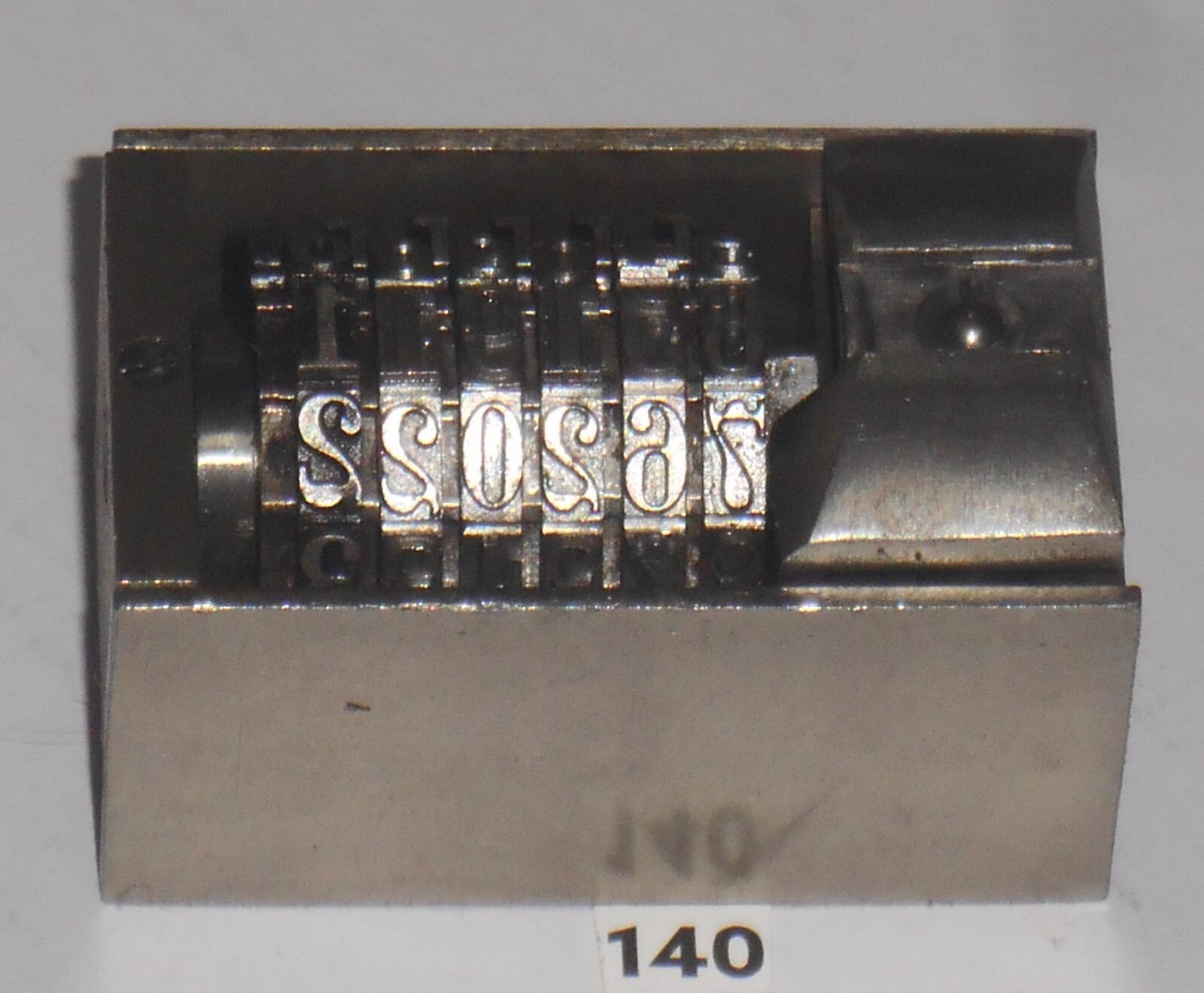 Roberts | letterpress numbering machine | 140