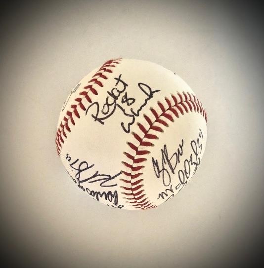2016 CAROLINA MUDCATS TEAM SIGNED BASEBALL w/ CASE + ROSTER BREAKDOWN