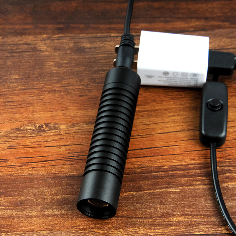5W LED Ultraviolet Lamp Ultra- Spotlight Handheld Light Source High energy 365nm
