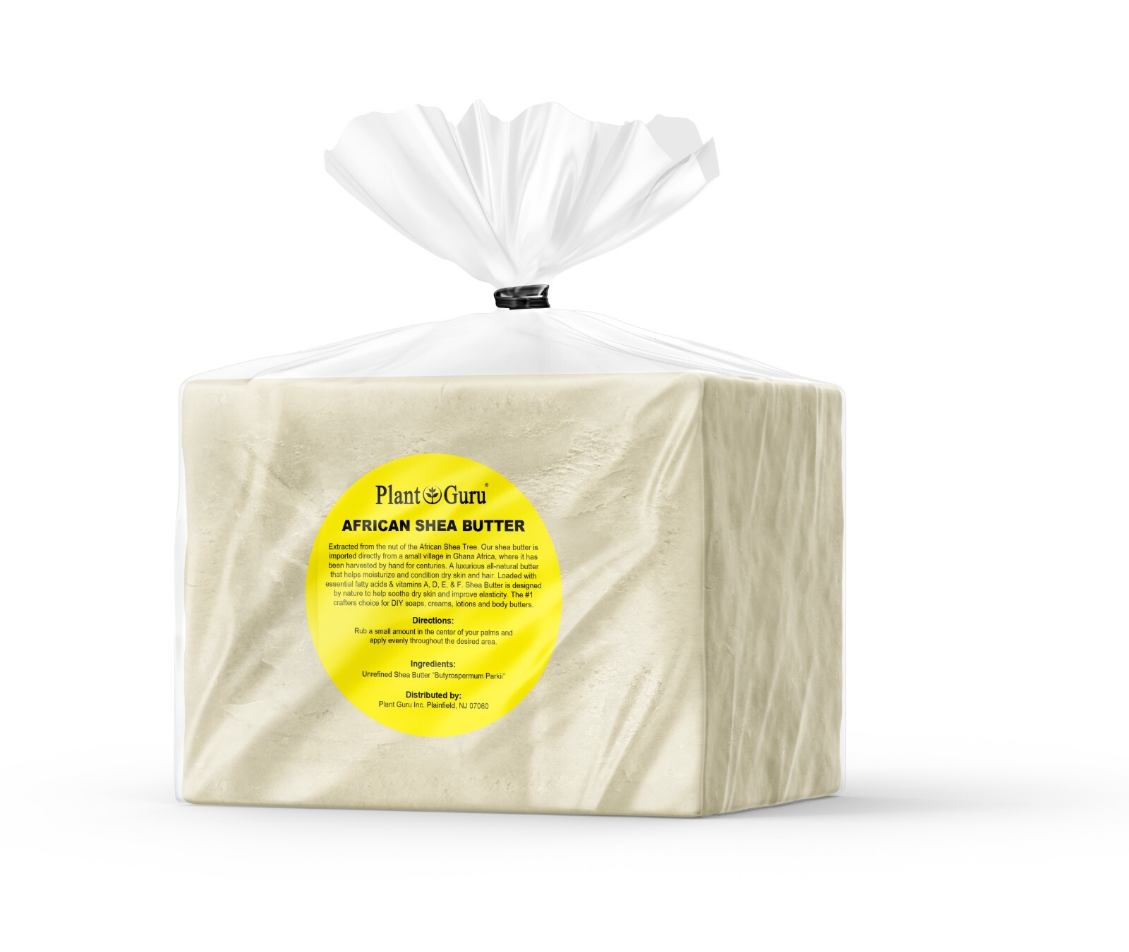 Raw African Shea Butter 32 oz. / 2 lbs. 100% Pure Organic Natural Unrefined Bulk