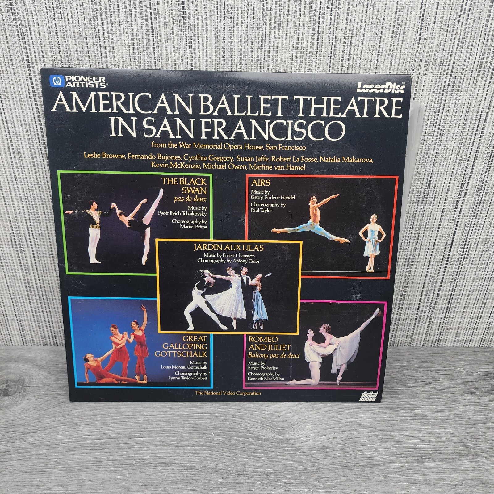 Laserdisc  American Ballet Theatre  In San Francisco ~ Pioneer Artist