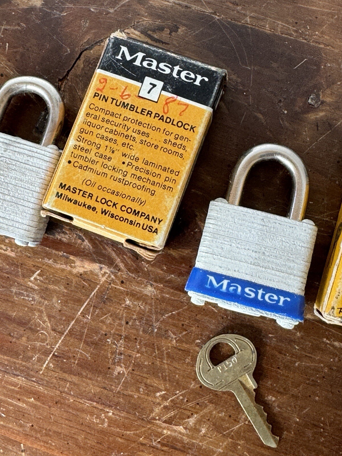 Master Padlocks Locks With Keys in Original Boxes (3)
