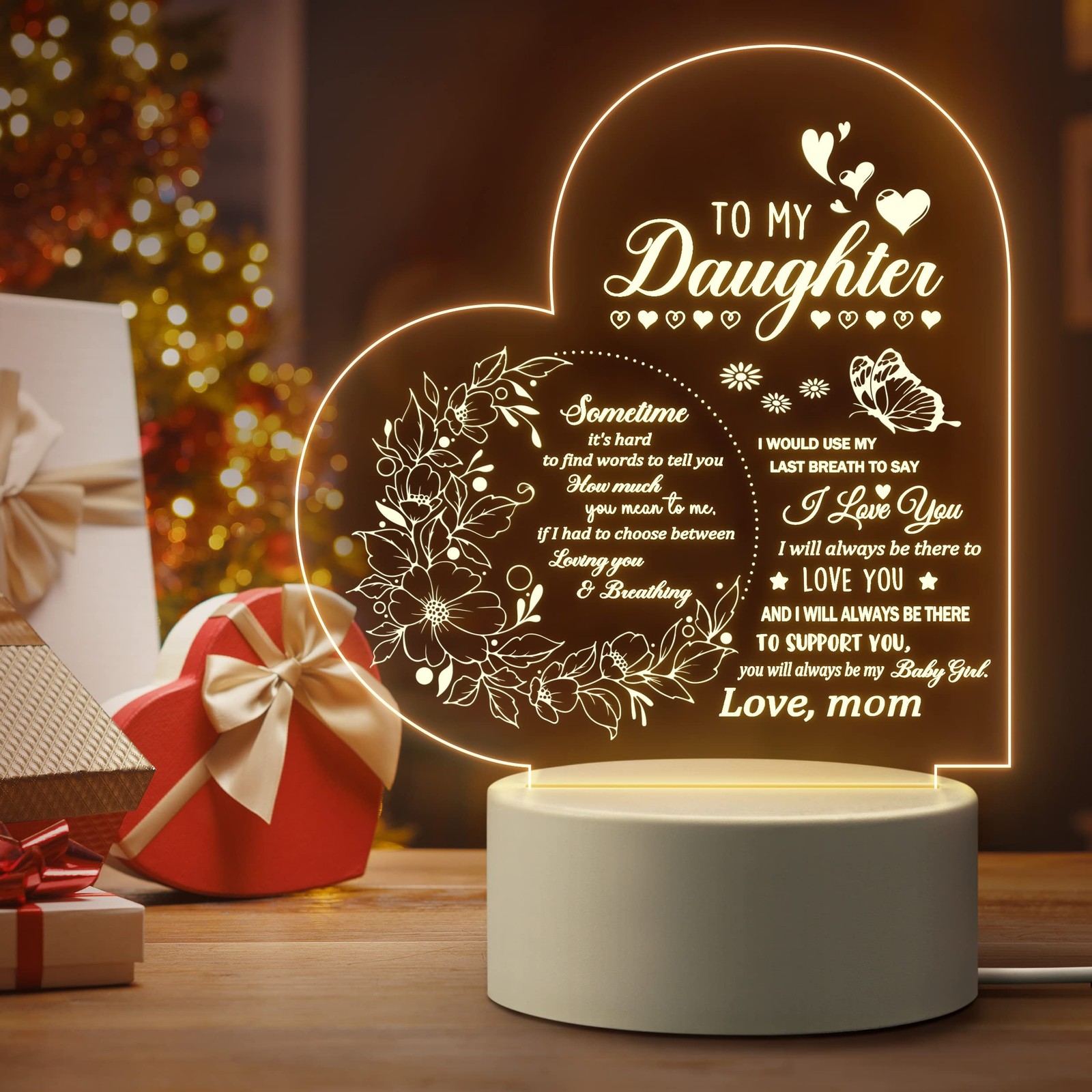 Gifts for Daughter, Daughter Gifts from Mom, to My Daughter Gift for Daughter