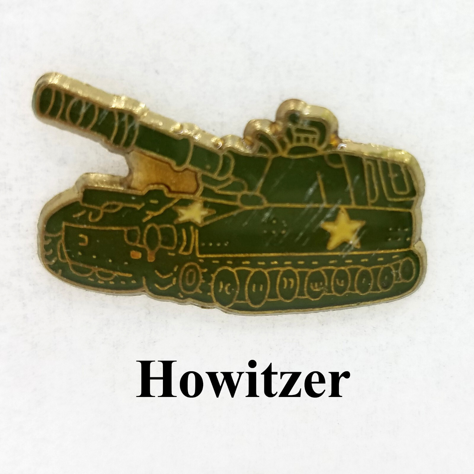HOWITZER Pin - Metal - New from old stock