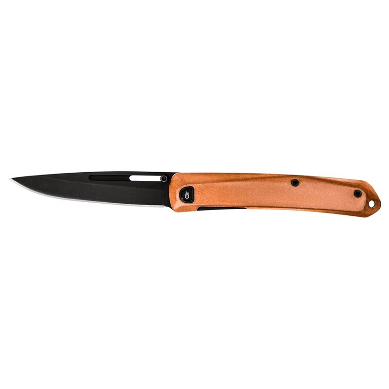 Gerber Affinity Copper Folding Pocket Knife D2 blade Machined Copper Scales