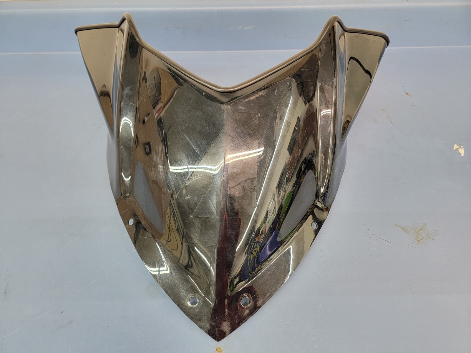 7606-540 Arctic Cat Low Black Windshield @2 OEM