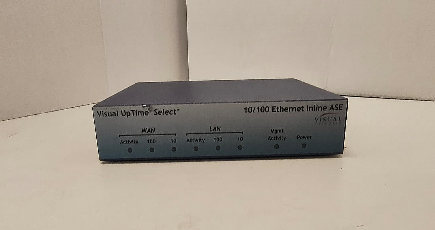 Visual Networks 10/100 Ethernet Inline ASE 807-0122 (1B/B2)