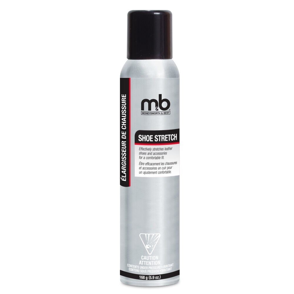 Moneysworth & Best SHOE STRETCH SPRAY-Stretches Shoes & Boots-Bigger 5.9oz/168g