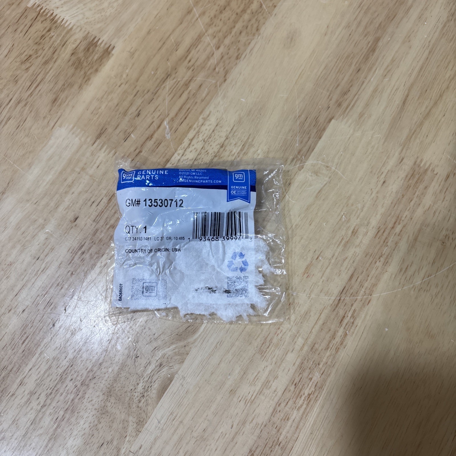 Genuine GM Transmitter 13530712