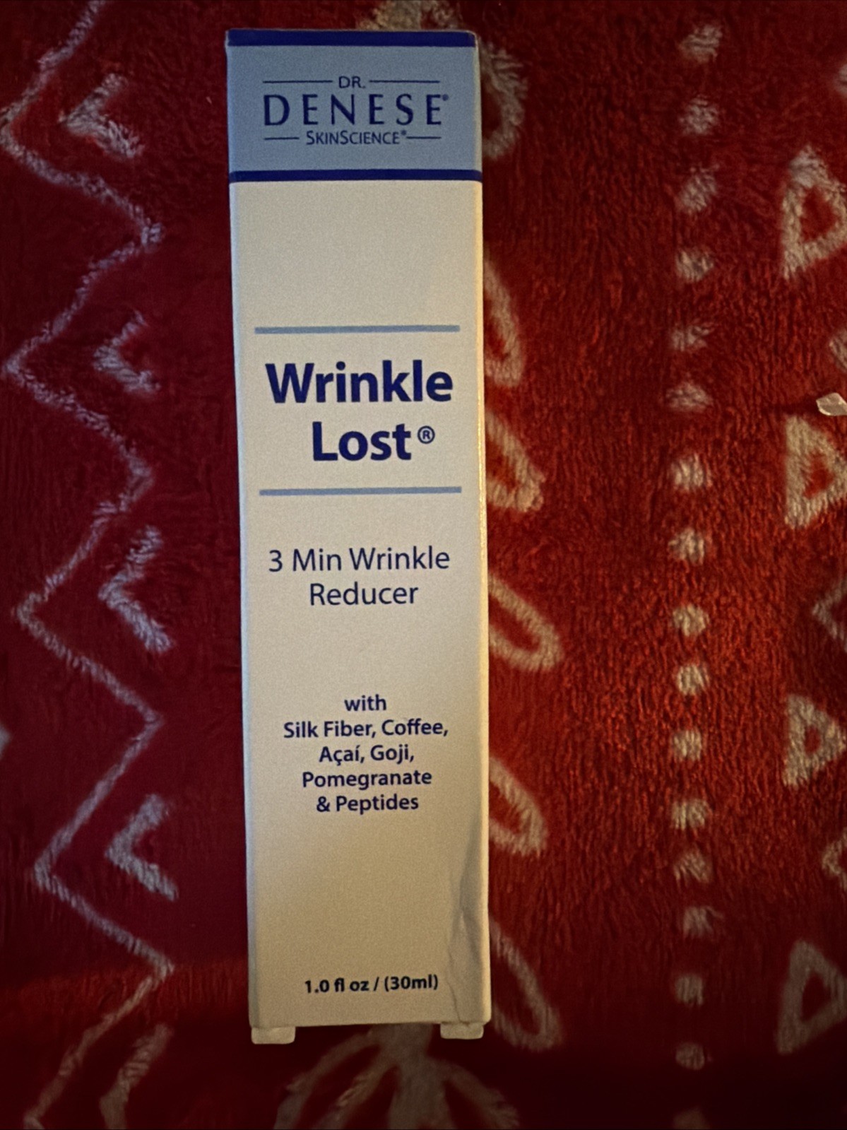 Dr. Denese Wrinkle Lost 3 Minute Wrinkle  Reducer 1 oz New
