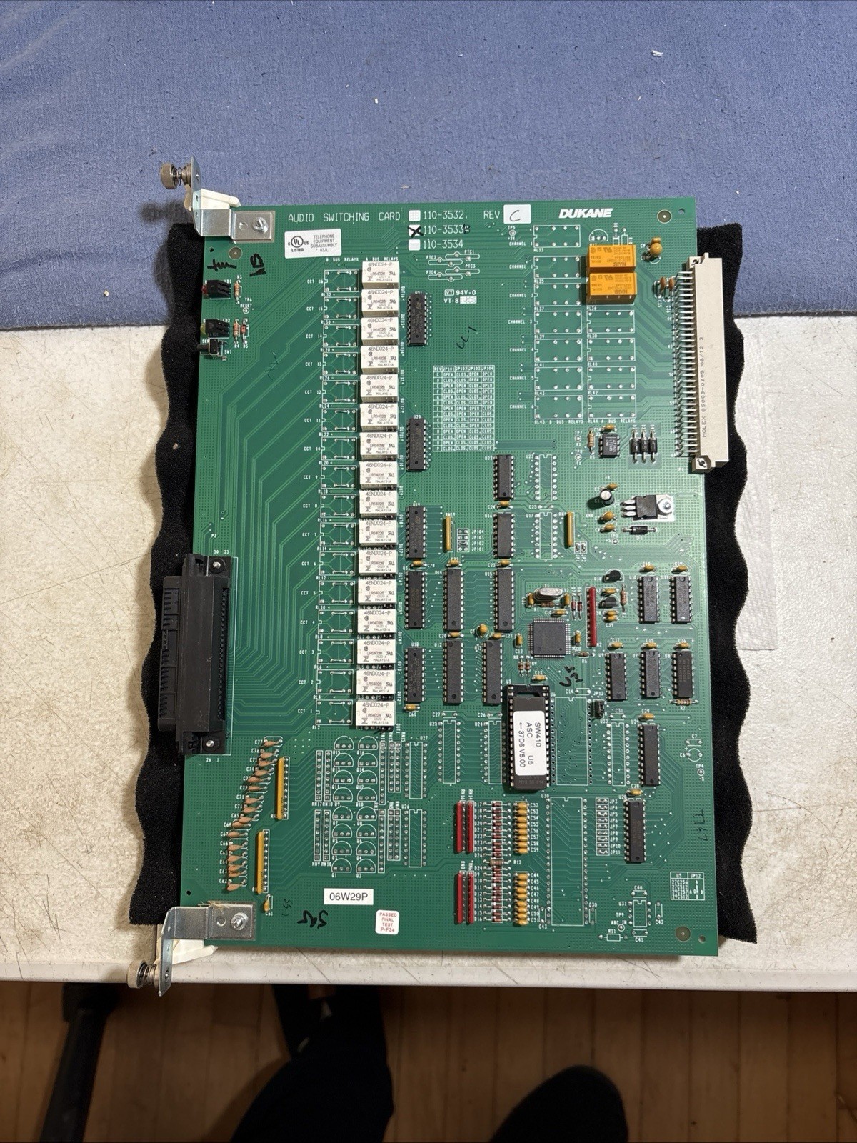 Pre Owned- Dukane Audio Switching StarCall Card 110-3533A Rev C