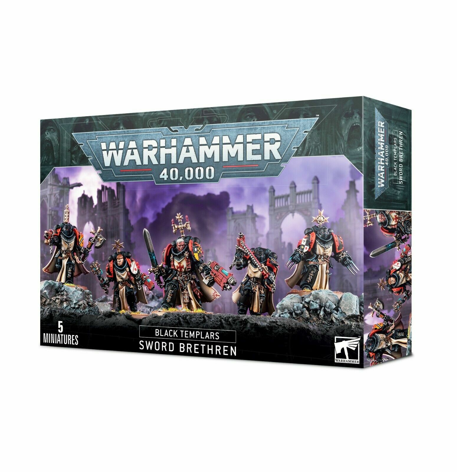 Black Templars Sword Brethren - Warhammer 40k - New - In Stock! 55-43