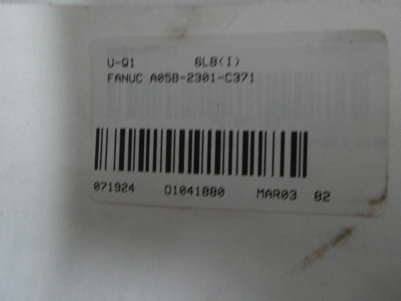 Fanuc A05B-2301-C371 Teach Pendant