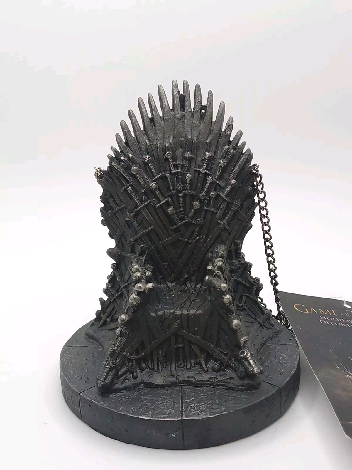Game of Thrones 7" Iron Throne Replica Statue, Gentle Giant, House of The Dragon
