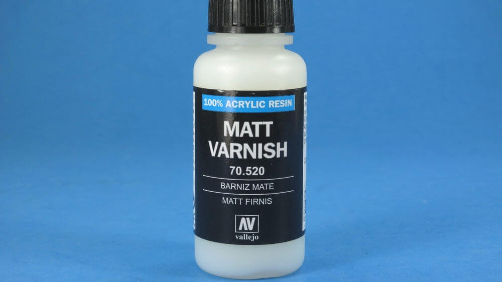 Vallejo Matte Varnish 17ml Acrylic Resin 70.52