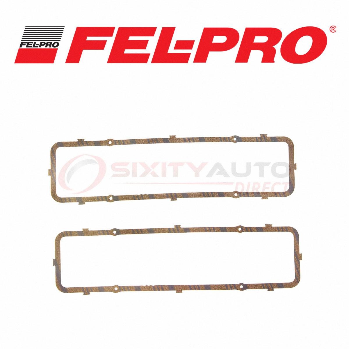 Fel-Pro Valve Cover Gasket Set for 1957-1962 Cadillac DeVille 6.0L 6.4L V8 - ho