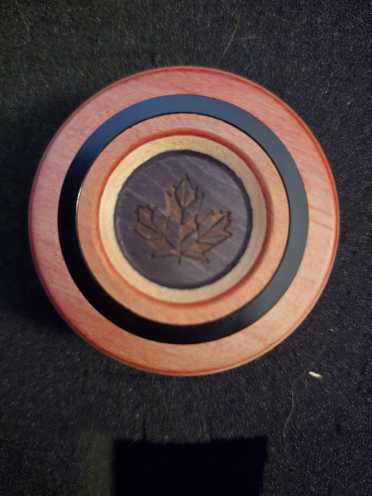 Crucial Maple Wooden Unresponsive Yoyo YYE Red Velvet Edition