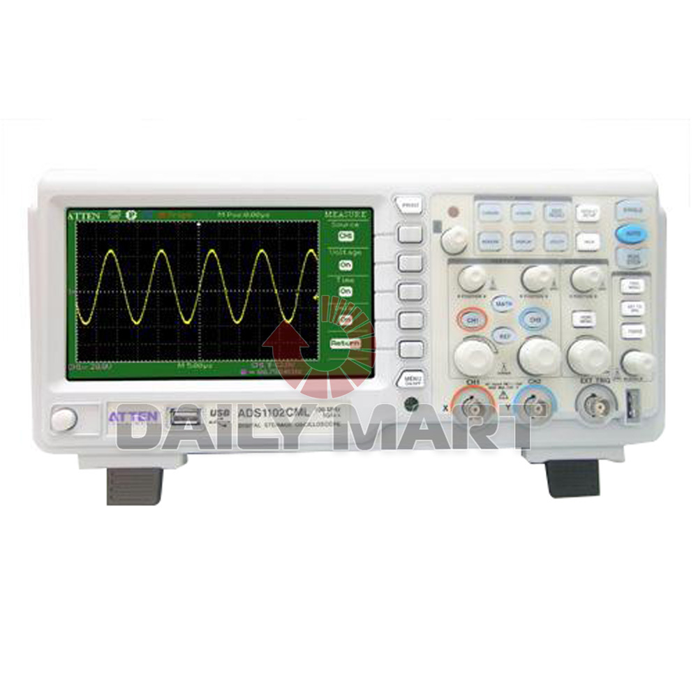 NEW Atten ADS1102CML 100Mhz Digital Storage Oscilloscope