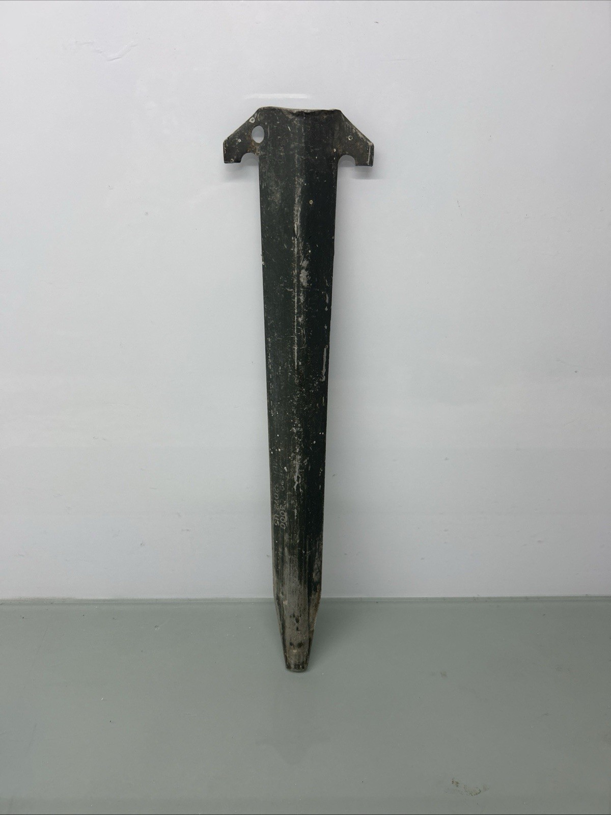 Army Issue Military 12" Aluminum Tent Stake -13227E0136 - Used For Half Tent Vtg