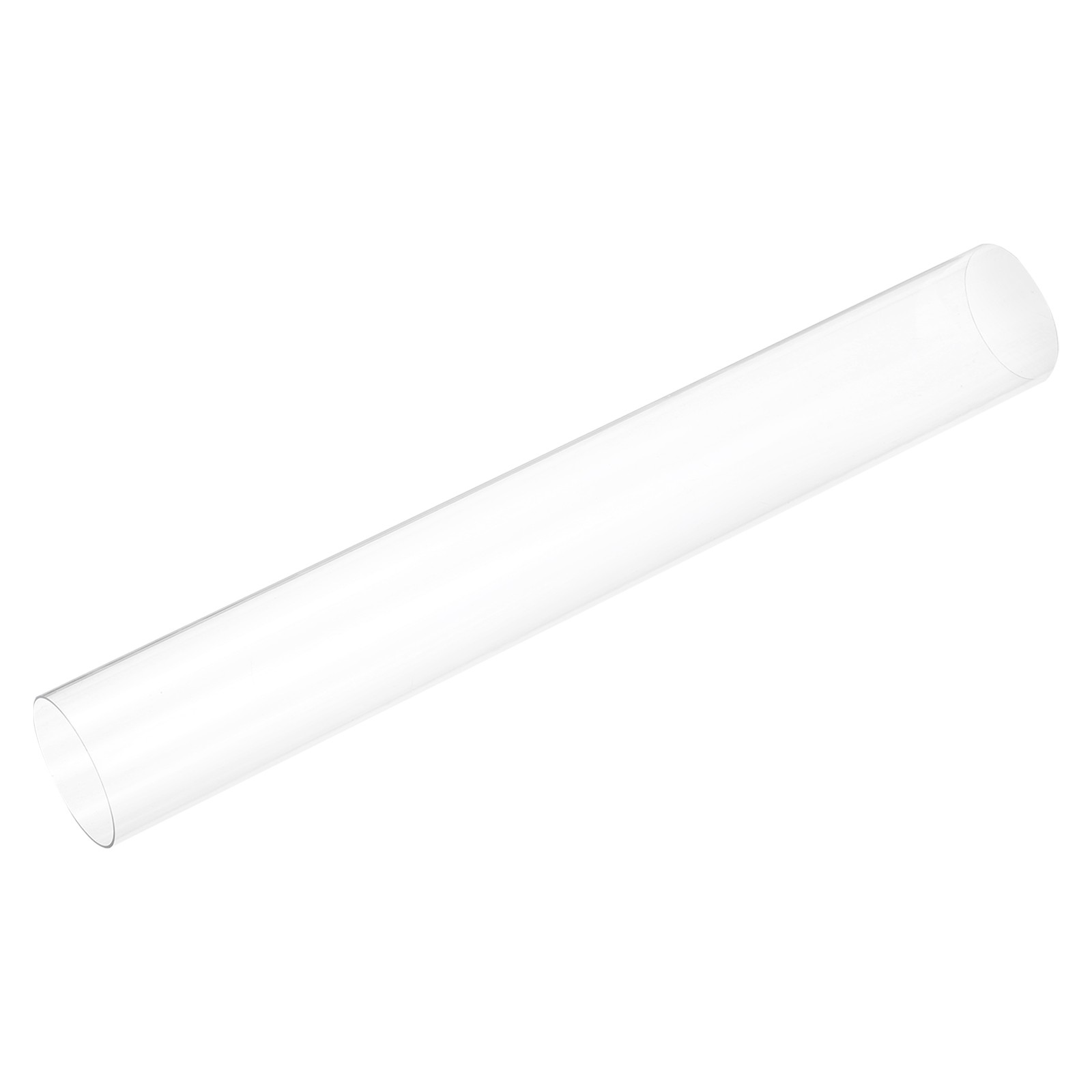 2pcs Clear Rigid Tubing 41.6mm ID 43mm OD x 1Ft(305mm) Round Plastic PC Tube